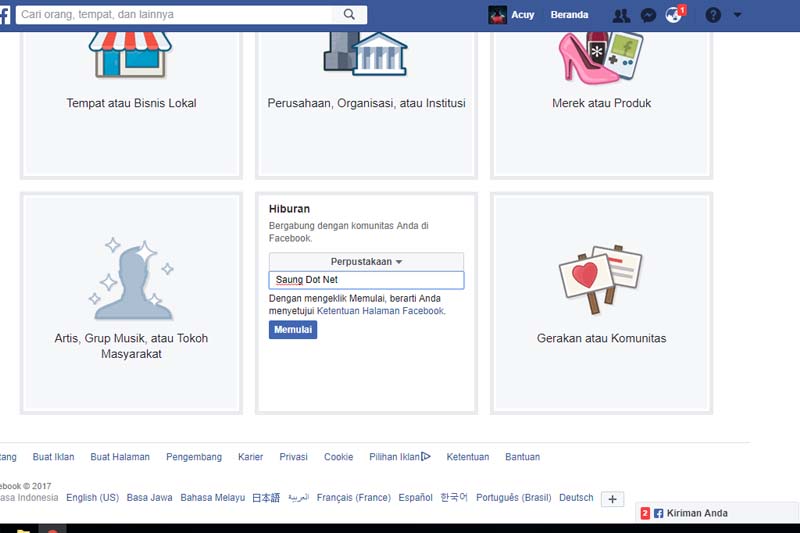 How to make a Fanpage 4 How to make a Fanpage 4
